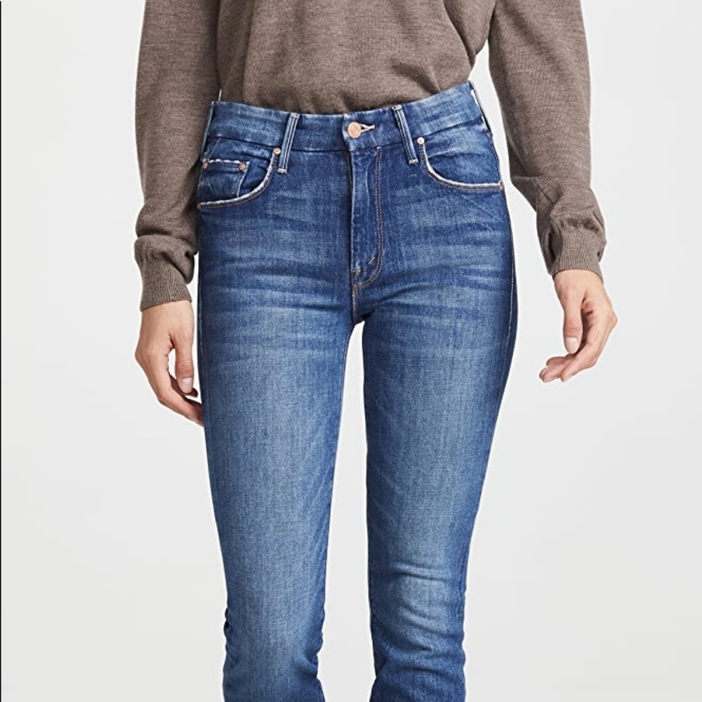 Mother high waisted Looker jeans